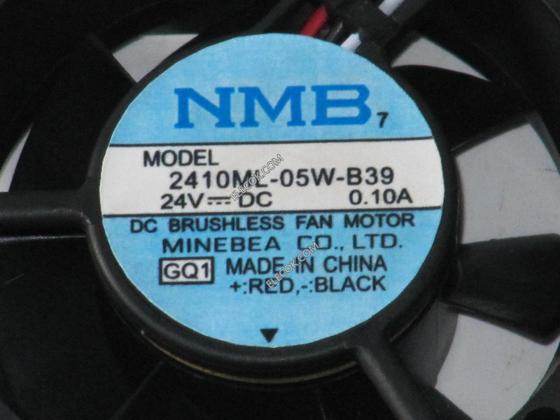 NMB 2410ML-05W-B39-GQ1 24V 0,1A 3wires Cooling Fan 
