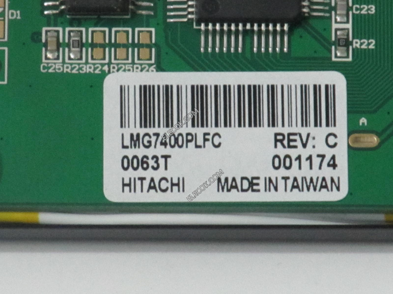 LMG7400PLFC 5,1" FSTN LCD Panel pro HITACHI Replacement Černá film NEW 