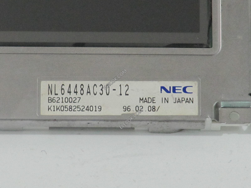 NL6448AC30-12 9.4" a-Si TFT-LCD Panel for NEC，used