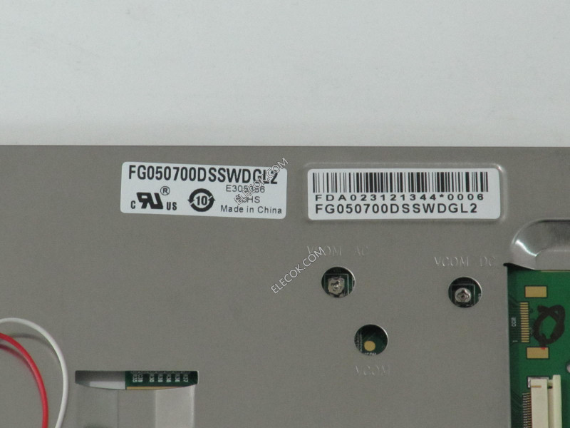 FG050700DSSWDGL2 5,7" a-Si TFT-LED Panel számára Data Image used 