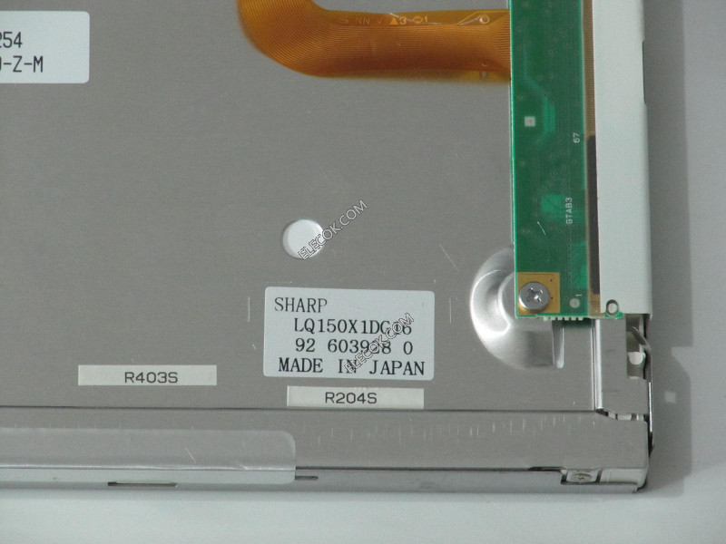 LQ150X1DG16 15.0" a-Si TFT-LCD Panel számára SHARP 