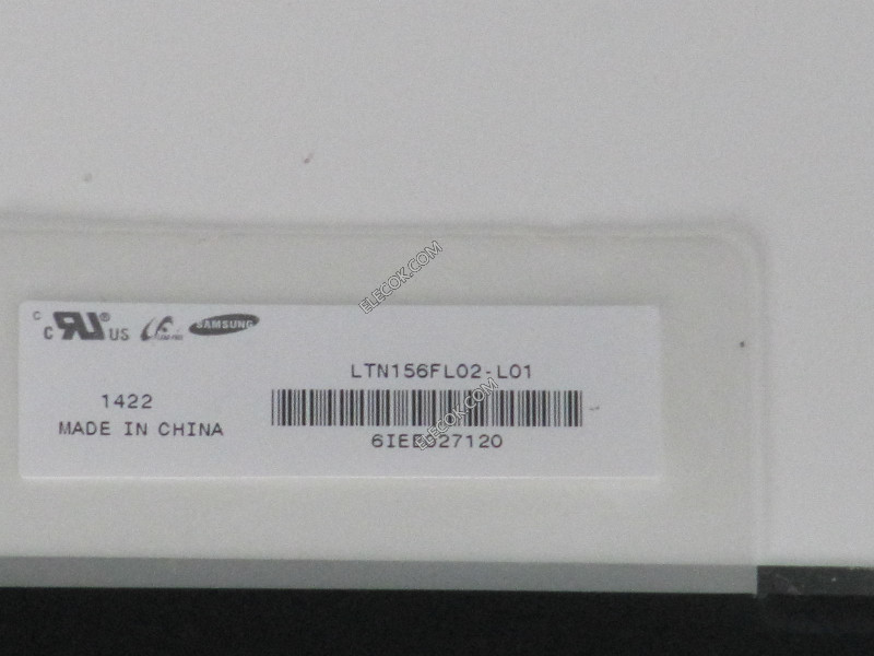 LTN156FL02-L01 15.6" a-Si TFT-LCD,Panel for SAMSUNG