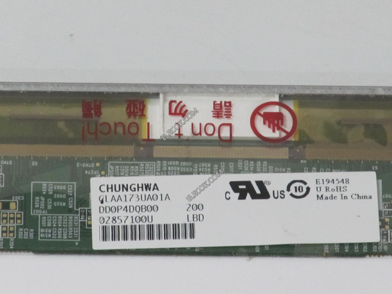 CLAA173UA01A 17,3" a-Si TFT-LCD Panel számára CPT 
