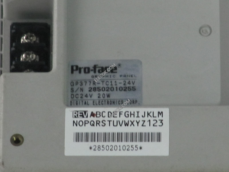 GP377R-TC11-24V PRO-FACE HMI Used