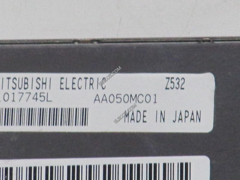 AA050MC01 5.0" a-Si TFT-LCD Panel for Mitsubishi, used