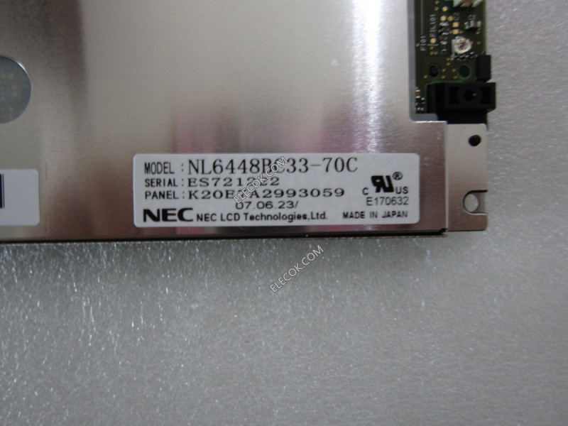 NL6448BC33-70C 10,4" a-Si TFT-LCD Panel pro NEC 