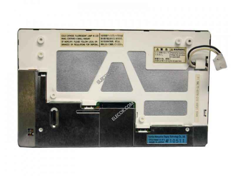 TFD70W11-F1 7.0" a-Si TFT-LCD Panel for TOSHIBA
