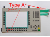 siemens MP370 KEY12 6AV6542-0DA10-0AX0 Type A 42 lower 61 left 44 right 153 100% new membrane keypad switch