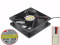 Y.S TECH NFD2493257S-1N Szerver - Négyzet Ventilátor, sq90x90x25mm, 2 vezeték, DC 24V 3,84W 