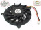 Panasonic UDQF2ZH43FAS Hűtőventilátor dia53x53x11, w50x3x3, 5V 0.20A, Bare Ventilátor 3 vezeték 