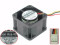 Sanyo Denki 109P0412H3E033 Server - čtvercový Ventilátor, sq40x40x28mm, w50x3x3, DC 12V 0,195A 3 vodiče 