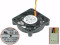 Everflow R125010BM Szerver - Négyzet Ventilátor sq50x50x10mm, w100x3x3, 12V 0,15A 3 vezeték 