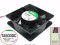 Nidec A34359-26 Server - čtvercový Ventilátor ALC, sq127x127x38mm, 3 vodiče, DC 12V 0.90A, Ocel 