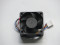 POWER LOGIC PLA05020B12HH 12V 0.34A 4wires cooling fan 