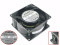 NMB 3115PS-12T-B30 115V AC 50/60Hz 9/7W Chladicí Ventilátor se zásuvkovým připojením 
