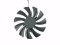 ONG HUA HA10010H12B-Z Szerver - Frameless / GPU Ventilátor 12V 0.40A, W50x2x2, D95xC40, Fekete 2 Vezeték 