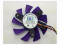 Jiný Značky 128015-SH2 Server - Frameless / GPU Ventilátor EP, 12V 0.40A, W80x4x4, D75xC47, Purple 4 Vodiče 