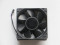 DELTA QFR1224EHE-BL52 12038 12cm 24V 0,75A 3 vezeték Hűtőventilátor -val/-vel fekete csatlakozó, Felújított 