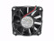 ICFAN / SHICOH F6010-05LCW Server - čtvercový Ventilátor 5V0.18A, sq60x60x10mm, 2W 2 Vodiče 