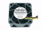 Sanyo 9GA0412P3J13 Szerver - Négyzet Ventilátor DC 12V 0,49A, 40x40x28mm, 4 vezeték 
